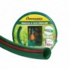 Set Manguera Enmallada Extra Verde Línea Roja con Accesorios Premium