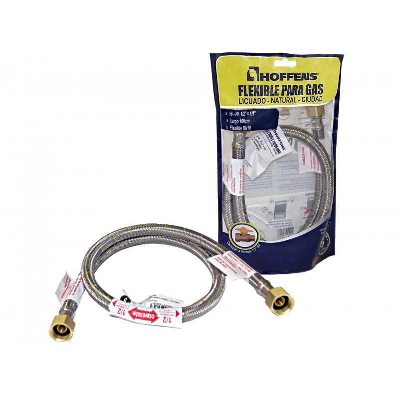 Flexible para Gas HI-HI 1/2" x 1/2"