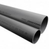 Tubería PVC Gris Oscuro No Certificada - 1 metros