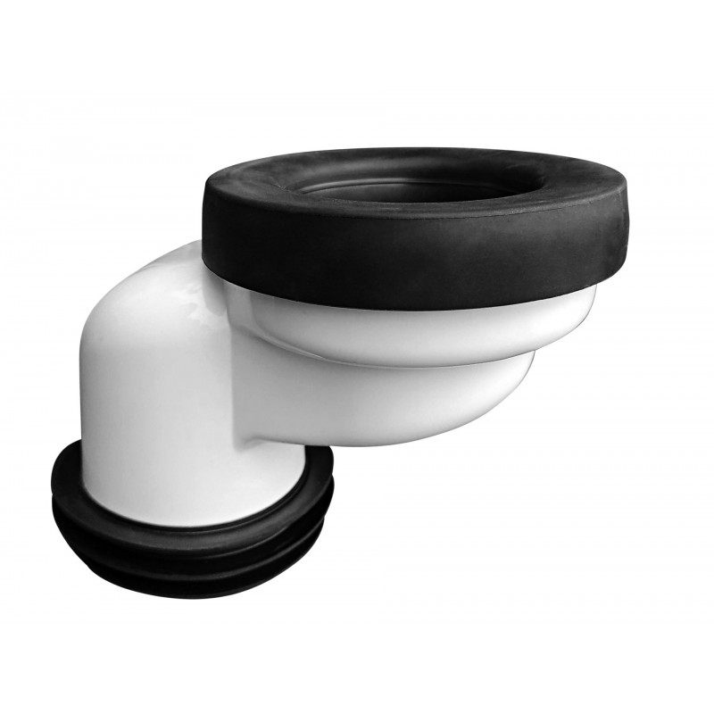 Manguito WC Excéntrico 90mm