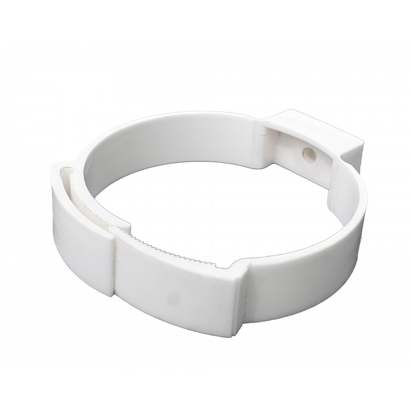 Abrazadera Ajustable Múltiple 75-80 mm blanca