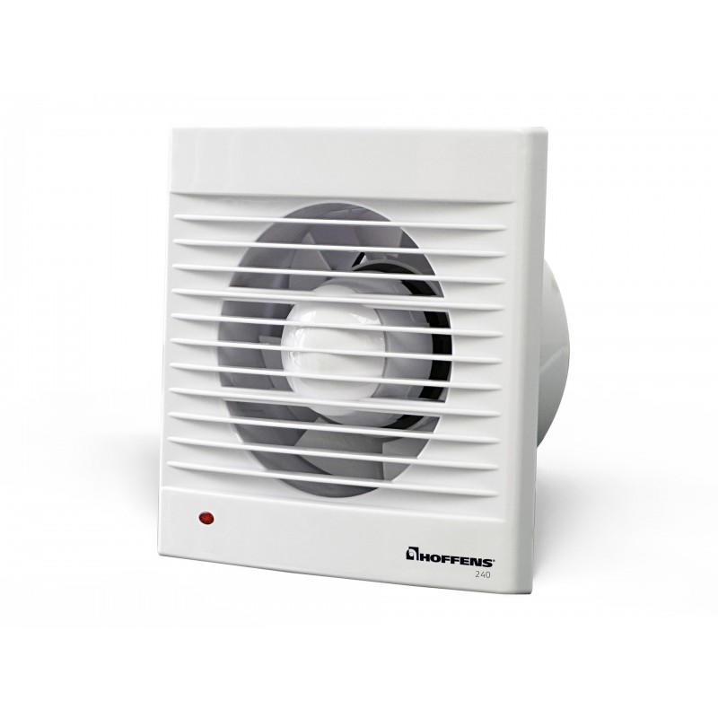 Extractor de aire para baño 240 m3/h, 16W, Dia. 120