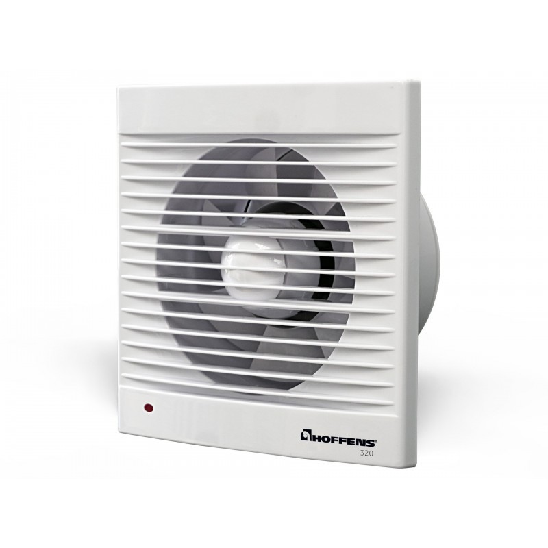 Extractor de aire para baño 320 m3/h, 20W, Dia. 150