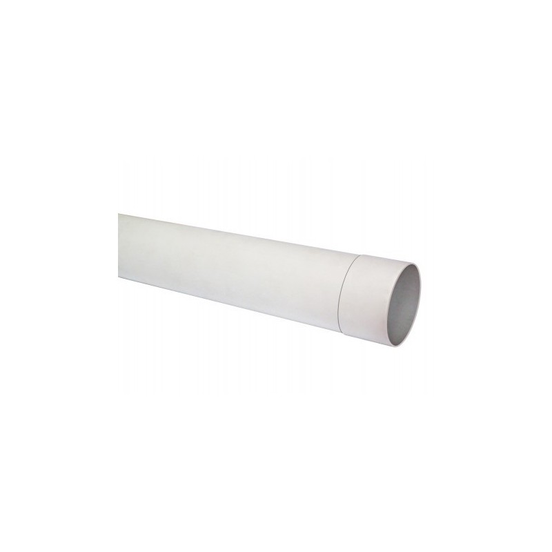 Tubo Bajada Canaleta Blanco 75 mm x 3 Mts.