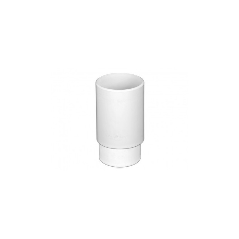 Copla Bajada Canaleta Blanco 75 mm