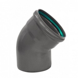 Codo 45º Colector con Anillo Verde SN-4