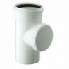 Tee Registro Sanitario Blanco