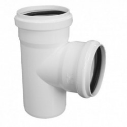 Tee Sanitario Blanco