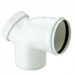 Codo Registro Sanitario Blanco