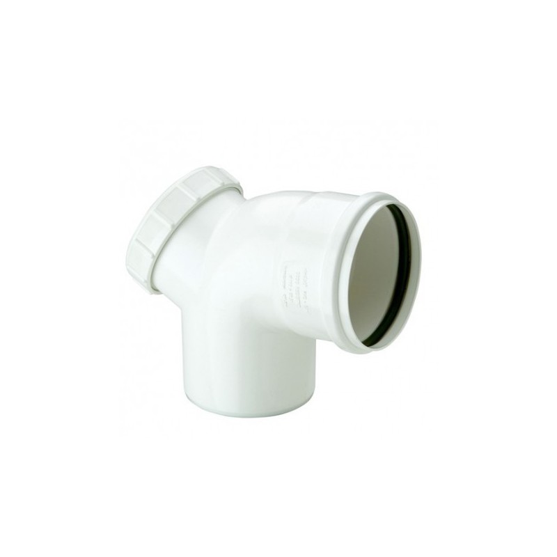 Codo Registro Sanitario Blanco