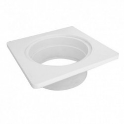 Soporte Cuadrado Blanco Sin Rejilla