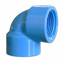 Codo PVC HI 90º Cementar Reforzado