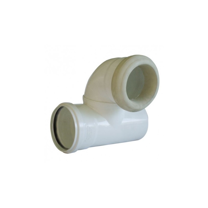 Esquinero Evacuacion Vertical Izquierdo WC 110 mm