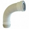 Tubo Evacuac Flexible Para WC 55 cms