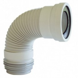Tubo Evacuac Flexible Para WC 38 cms