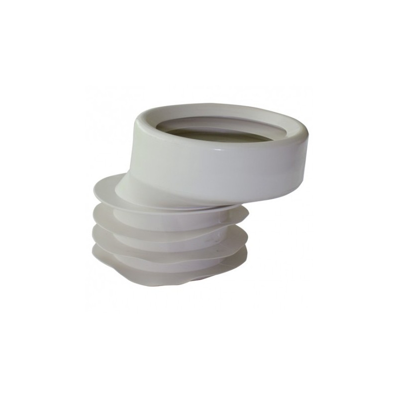 Manguito Flexible WC 110mm Excéntrico 30[mm]