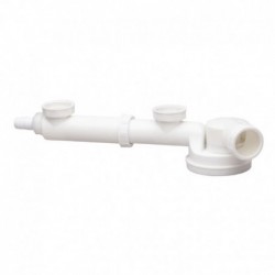 Sifón Modelo Plano 1 1/2 - 2 Tazas Salida Orientable