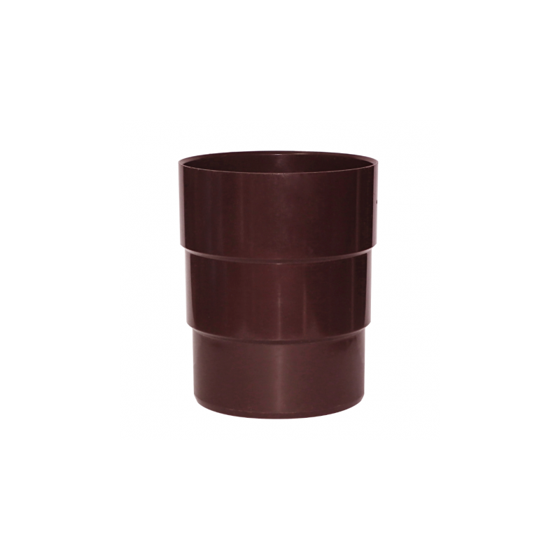 Adaptador Bajada Canaleta 80 x 75 mm café