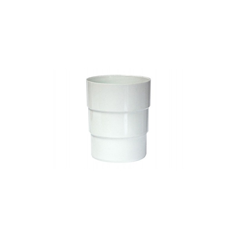 Adaptador Bajada Canaleta 80 x 75 mm blanco