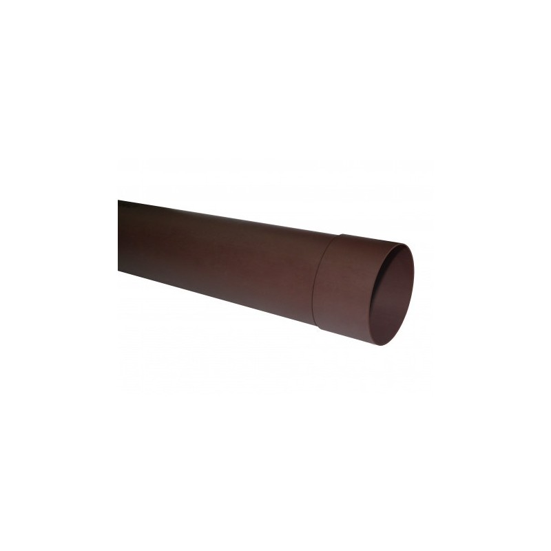Tubo Bajada Canaleta Marrón D 75 x 5 Mts.