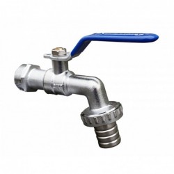 Llaves de Bola Latón Manilla Azul 3/4"