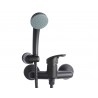 Monomando Ducha Allegra Black