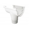Bajada Canaleta Múltiple 75mm y 80mm Blanco