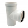 Tee Sanitario Blanco