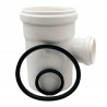 Tee Sanitario Blanco