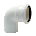 Codo Sanitario Blanco 87,5º