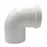 Codo Sanitario Blanco 87,5º