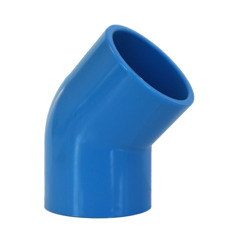 Codo PVC 45º Cementar Liso