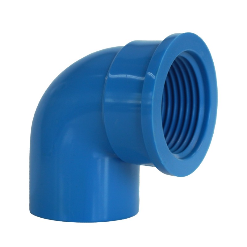 Codo PVC HI 90º Cementar Liso