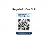 Kit Regulador de Gas + Flexible para Gas 1/2” x 3/8”