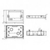Caja chuqui PVC canal y tubo